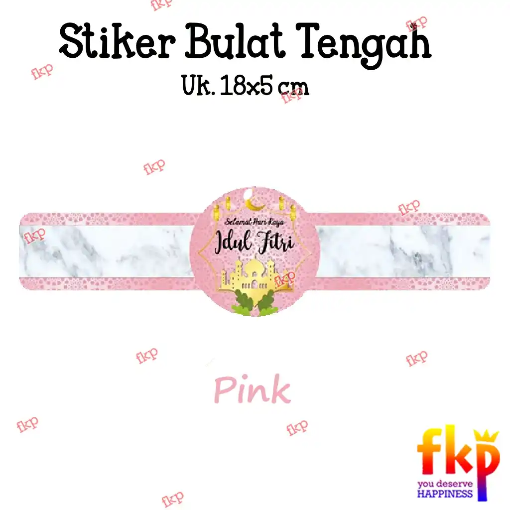 Bulat Tengah : Pink